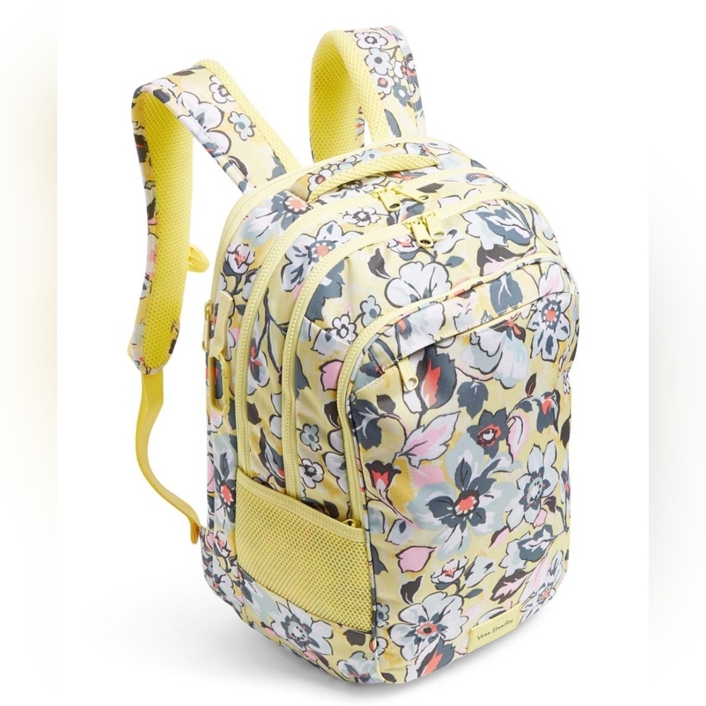 Vera Bradley Sunny Garden ReActive XL Backpack NWT